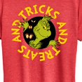 thumbnail image 3 of The Grinch - Tricks And Treats The Grinch - Women's Short Sleeve Graphic T-Shirt, 3 of 5