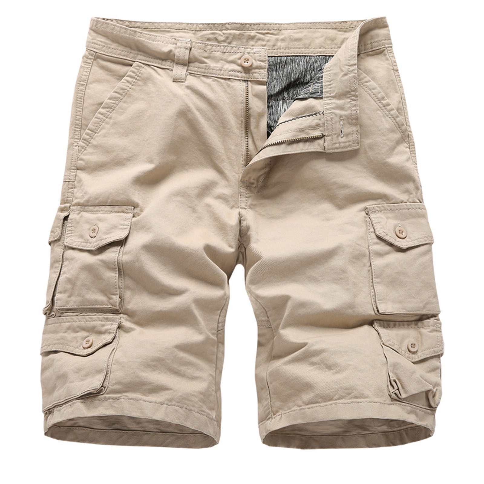 Hvyesh Cargo Shorts for Men Plus Size Multi Pockets Shorts Work Combat
