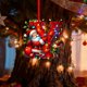 thumbnail image 5 of Adornos navideños, adornos navideños, regalos navideños, árbol de Navidad acrílico 2D, colgante de 26 letras, regalo decorativo, colgantes para fiestas navideñas familiares, objetos colgantes, 5 of 5