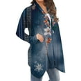 thumbnail image 5 of Uootdi Women's Boho Floral Print Cardigan Duster Long Open Front Kimono Jacket Lightweight Patchwork Casual Spring Summer Trendy Outerwear Multicolor Women Top, 5 of 6