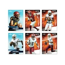 Jayden Daniels Rookie Cards Superfan 6-Card Lot Leaf HYPE! & Vaunted