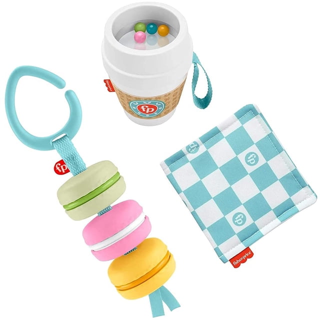 Set de regalo de juguete Fisher-Price Baby Bakery Treats de 3 meses o más