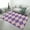 color-1, variant on Purple Diamond Grid Color Area Rugs Carpet Suitable for Living Room Kitchen Bedroom Laundry Room Home Decorations