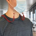thumbnail image 6 of Advantus Face Mask Lanyard 10 / Pack - 30" Length - Red, 6 of 7