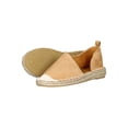 thumbnail image 5 of Women Vegan Suede Cap Toe dOrsay Espadrille Flat 18292, 5 of 6