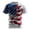 02-Multicolour, variant on KHONTS Men's American Flag T-Shirt Patriotic Vintage Shirts 4th of July Short Sleeve Hipster Tee Shirt 03-Multicolour XL