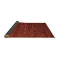 thumbnail image 2 of Ahgly Company Indoor Square Abstract Brown Modern Area Rugs, 4' Square, 2 of 4