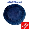 thumbnail image 3 of CAMA PARA PERRO ANTIESTRES MEDIANA 70CM DIAMETRO AZUL MARINO LUNICS LUNICS CAMA CIRCULAR, 3 of 6