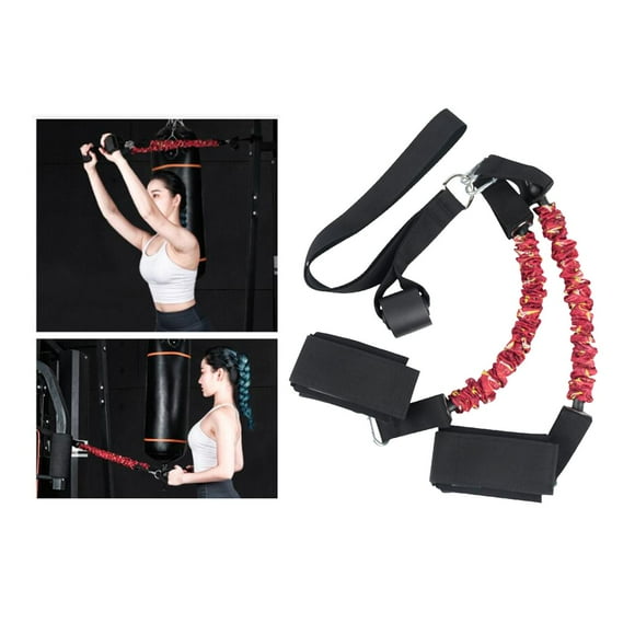 Cuerda elástica para ejercicios deportivos perfecl 65cm ROJO