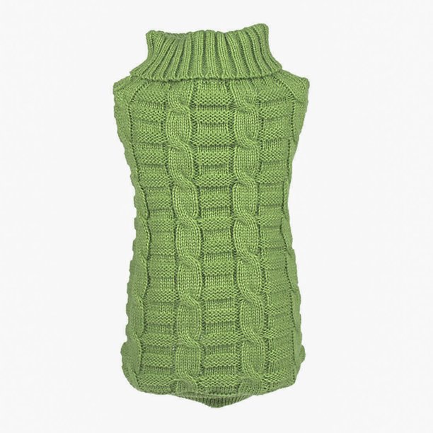 Ropa para mascotas elásticas Soft Dog Cat Classic Aran Knit Sweaters Primavera Invierno prendas de punto Unique Bargains ropa de abrigo para mascotas