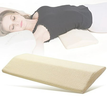 IKSTAR Long Sleeping Pillow for Lower Back Pain,Multifunctional Memory Foam Orthopedic Lumbar Support Cushion for Hip,Knee,Spine Alignment and Sciatic Nerve Pain
