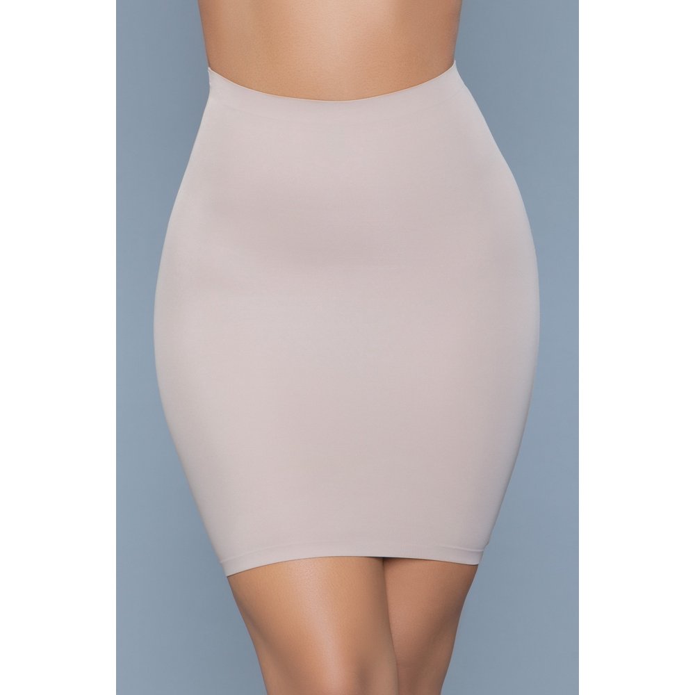 Be Wicked 2005 Slimin' Shapewear Slip Skirt Nude (BMX20053X/4XNUDE