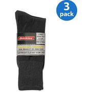 Men's Industrial Strength Flat Knit Crew Work Socks, 3-Pack