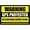 Warning Sign 3, variant on Warning Sign Emergency Police Fire Medical Call 911 - 8"x12" Aluminum Metal Tin Business Safety SOS Sign