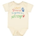 thumbnail image 3 of Inktastic Park Ranger Future Boys or Girls Baby Bodysuit, 3 of 5