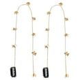 thumbnail image 3 of OFFIGAM Butterfly Hair Chain Metal Braid Accessories for Decoration 2Pcs, 3 of 7