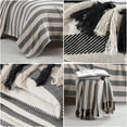 thumbnail image 2 of Southshore Fine Living, Inc. 100% Cotton Full/Queen Blanket, Blanket for Any Season, Black and White, 2 of 7