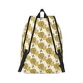 thumbnail image 2 of Honeii Cartoon Honey Pot Bee Sunflower Print Canvas College Laptop Backpack, Durable Rucksack Travel Notebook Bag School Backpack Book Bag for Men Women-Small, 2 of 7