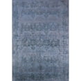 thumbnail image 1 of Ahgly Company Indoor Rectangle Mid-Century Modern Azure Blue Oriental Area Rugs, 2' x 4', 1 of 6