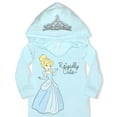 thumbnail image 3 of Disney Girl's Cinderella Royally Cute Hooded Coverall Bodysuit, 3 of 3