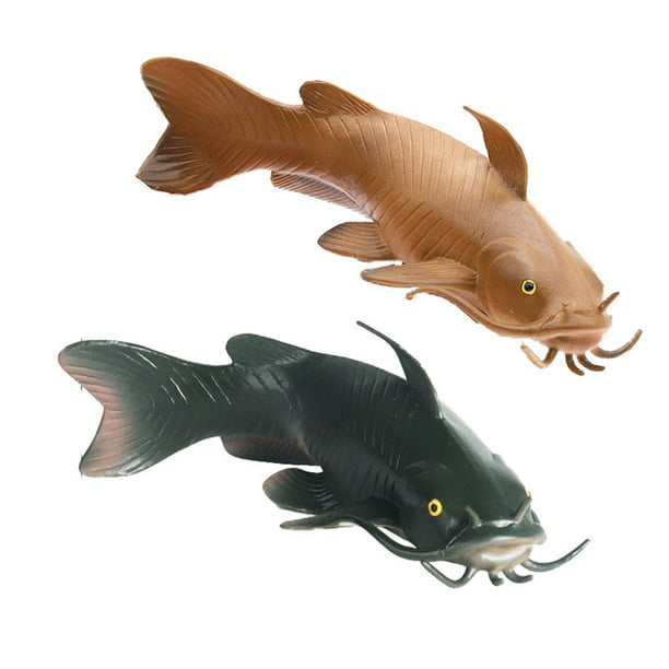 zhaomeidaxi Simulated Fake Fish Model, Lifelike Artificial Freshwaters Fishs Catfish Statue for Home Decoration, Aquarium Ornaments, Early Toy - Walmart.com