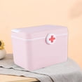 thumbnail image 1 of Botiquín de primeros auxilios portátil y compacto multiusos Hwuxmo para cortes, raspaduras, esguinces y quemaduras menores. Ideal para emergencias en casa, coche, viajes, acampadas y al aire libre, 1 of 6
