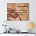 thumbnail image 2 of Scripture Walls  Wisdom Matthew 7:7 Bible Verse Canvas Christian Wall Art Ready to Hang Unframed, 2 of 12
