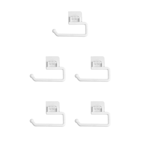 Cateissary Soporte de papel de cocina para montaje en pared, toallero autoadhesivo, película conservante, estante para paños, soporte de tejido colgante Type2 NO2 Cateissary CBP018244