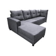thumbnail image 4 of Sala Esquinera El Bazar Store Freya Gris plata 275x160 cm Tela Lino nacional Modular, 4 of 5