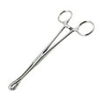thumbnail image 1 of EeaseCA Closed Round Self-Locking Sponge Forceps Body Piercing Tool Tattooing Tool (Silver), 1 of 8