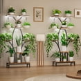 thumbnail image 3 of Soporte para plantas con luces de cultivo VOZZYOTO de 7 niveles y 63 pulgadas, 3 of 9