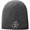 Oxford Gray, variant on Unisex Adult "Hindu Om" Acrylic Beanie Hat - Red