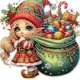 thumbnail image 2 of Diamantes Colgantes Arte 5d Diy Dotas Diamante Acrílico Forma Especial Animal Navideño para La Ventanas Jardín, 2 of 9