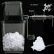 thumbnail image 2 of Trituradora de hielo Trituradora de hielo giratoria manual Cócteles Máquina de granizado Cubitos de hielo triturados Batidos Máquina trituradora de hielo Hogar 1.25l Molinillo de hielo croma, 2 of 5