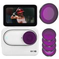 thumbnail image 1 of Filtro Cámara ND CPL Juego Filtros UV para Insta360 GO 3S Lente Duradero, 1 of 9
