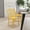 Yellow, variant on Merrick Lane 18 Inch Yellow Galvanized Steel Indoor/Outdoor Dining Chair with Slatted Back and Powder Coated Finish