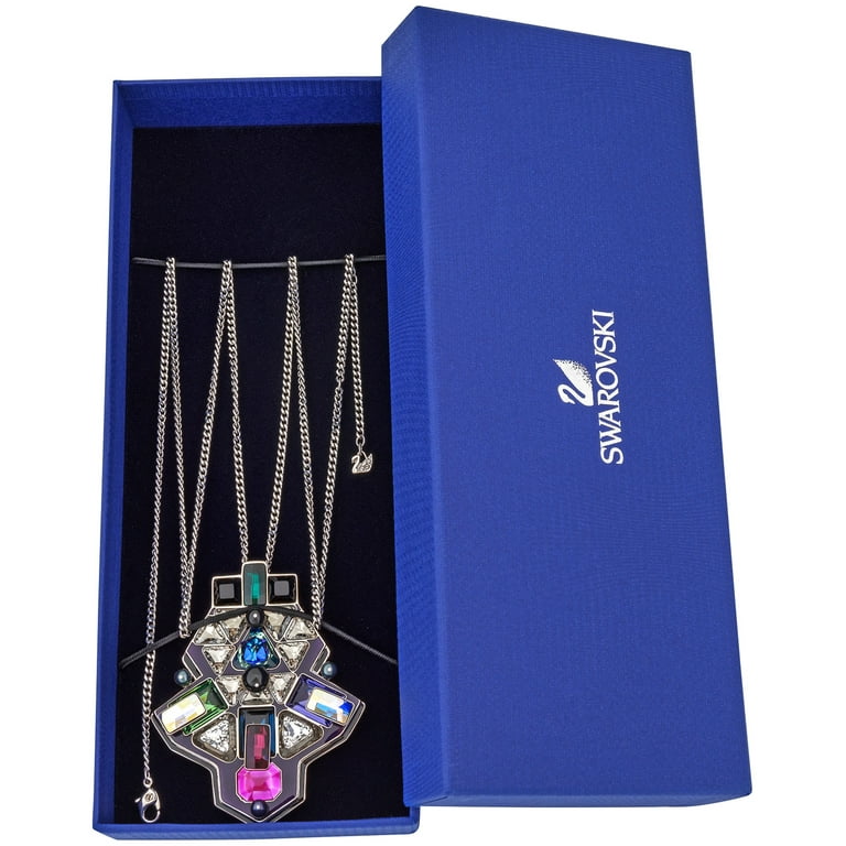 Swarovski Buzz Long Statement Jewelry, Multi-Color Crystals Swarovski Buzz Long Statement Jewelry, Multi-Color Crystals
