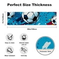 thumbnail image 2 of Football 15.7"x59" Rectangular Kitchen Runner Rug Mat, Washable Absorbent, 2 of 6