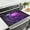 Galaxy Rose Butterfly, variant on Xoenoiee Palm Tree Print Silicone Glass Top Stove Cover Protector, 29" X 21" Ceramic Stove Top Cover, Electric Stove Top Cover, Large Kitchen Dish Drying Mat, Heat Resistant Silicone Stove Mat