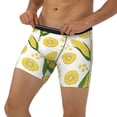 thumbnail image 2 of Mens Extended Length Boxer Briefs - Exotic Cute Corn Cobs Funny Underwear Boxer Briefs with Elastic Band, 2 of 5