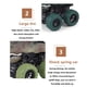 thumbnail image 4 of Dinosaur Toy Pull Back Car - 3 Realistic Pull Back Dinosaur Car Toys For Christmas Gifts For Kids Boys And Girls 3+, 4 of 6