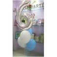 thumbnail image 4 of Silver Number 6 Balloon, 6th Birthday Party Foil Mylar Helium Balloons, 40 Inch, 4 of 4