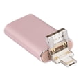 thumbnail image 3 of Disco U 64Gtype-C/Usb/Lightning/Usm 4 En 1 Apto Para Iphone/Ipad/Android (Oro Rosa) seitruly EL006260-00, 3 of 6