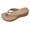 Khaki, variant on Rokment Platform Wedge Flip Flops for Women 2026 Beach Summer Fashion Casual Leather Wide Feet Orthopedic Chunky High Heels Dress Slip 0n Comfortable Walking Sandals Vacation Beige Size 6