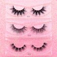 thumbnail image 4 of Visofree 5D Mink Eyelashes Cruelty Free Natural False Eyelashes Lashes Fluffy Soft Fake Eyelashes Extension Makeup Eyelashes, 4 of 5