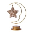 thumbnail image 1 of DOLITY moon Light Decorations Ornament Bedside Light for Gift Party Window Rattan Stars, 1 of 9