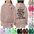 thumbnail image 6 of Toddler Christian Sweatshirts Long Sleeve Casual Graphic Hoodies Girls Oversize Pullover Sweatpants 2 Piece Fall Clothes Boys Outfits Size 2-3 Years Cute&nbsp;Boys Girls&nbsp;Clothing, 6 of 6