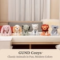 thumbnail image 6 of GUND Cozys Collection Lion Plush Stuffed Animal for Ages 1 and Up, Orange/Red, 10", 6 of 7