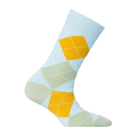 

Baby Lime Argyle Socks