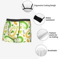 thumbnail image 5 of Wukai St Patrick's Day1 Print Men’s Underwear Breathable Boxer Briefs,&nbsp;Moisture Wicking & Breathable-Large, 5 of 7